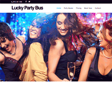 Tablet Screenshot of luckybus.com